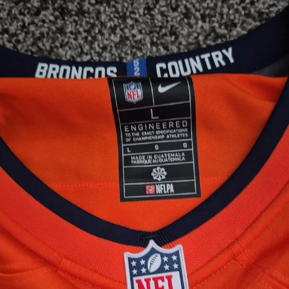 Nike Denver Broncos Orange #29 Football Jersey - Picture 3 of 4